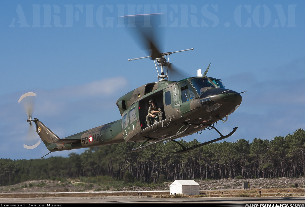 Austria - Air Force Agusta-Bell AB-212 5D-HR at Ovar (AM1) (LPOV), Portugal