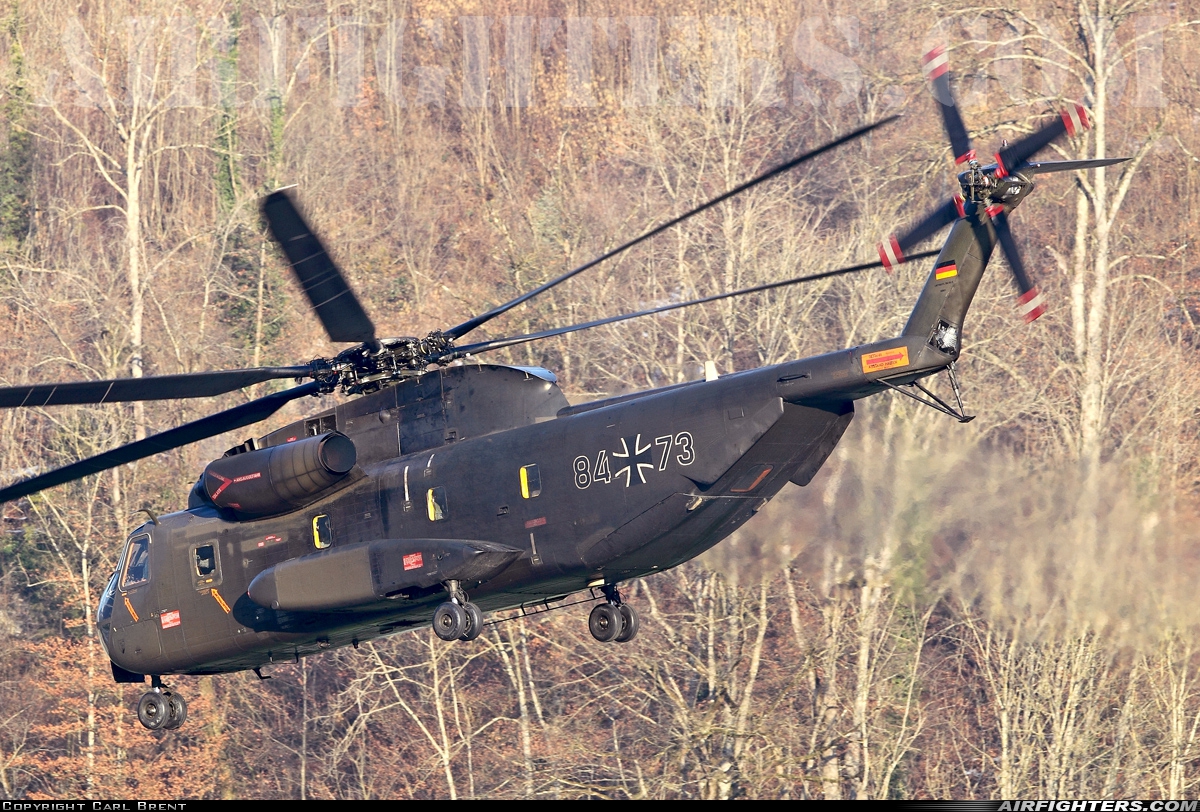 Germany - Air Force Sikorsky CH-53G (S-65) 84+73 at Alpnach (LSMA), Switzerland