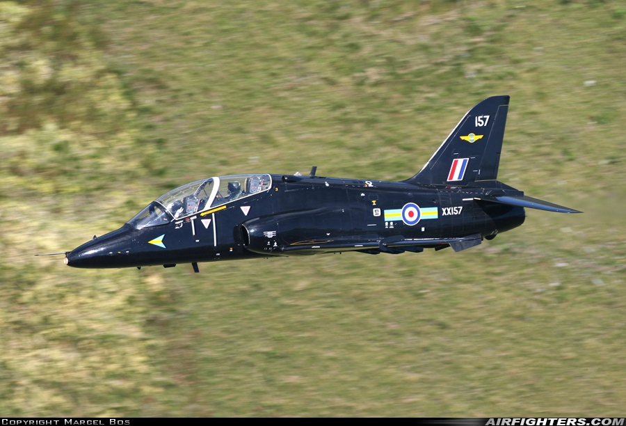 UK - Air Force British Aerospace Hawk T.1A XX157 at Off-Airport - Machynlleth Loop Area, UK