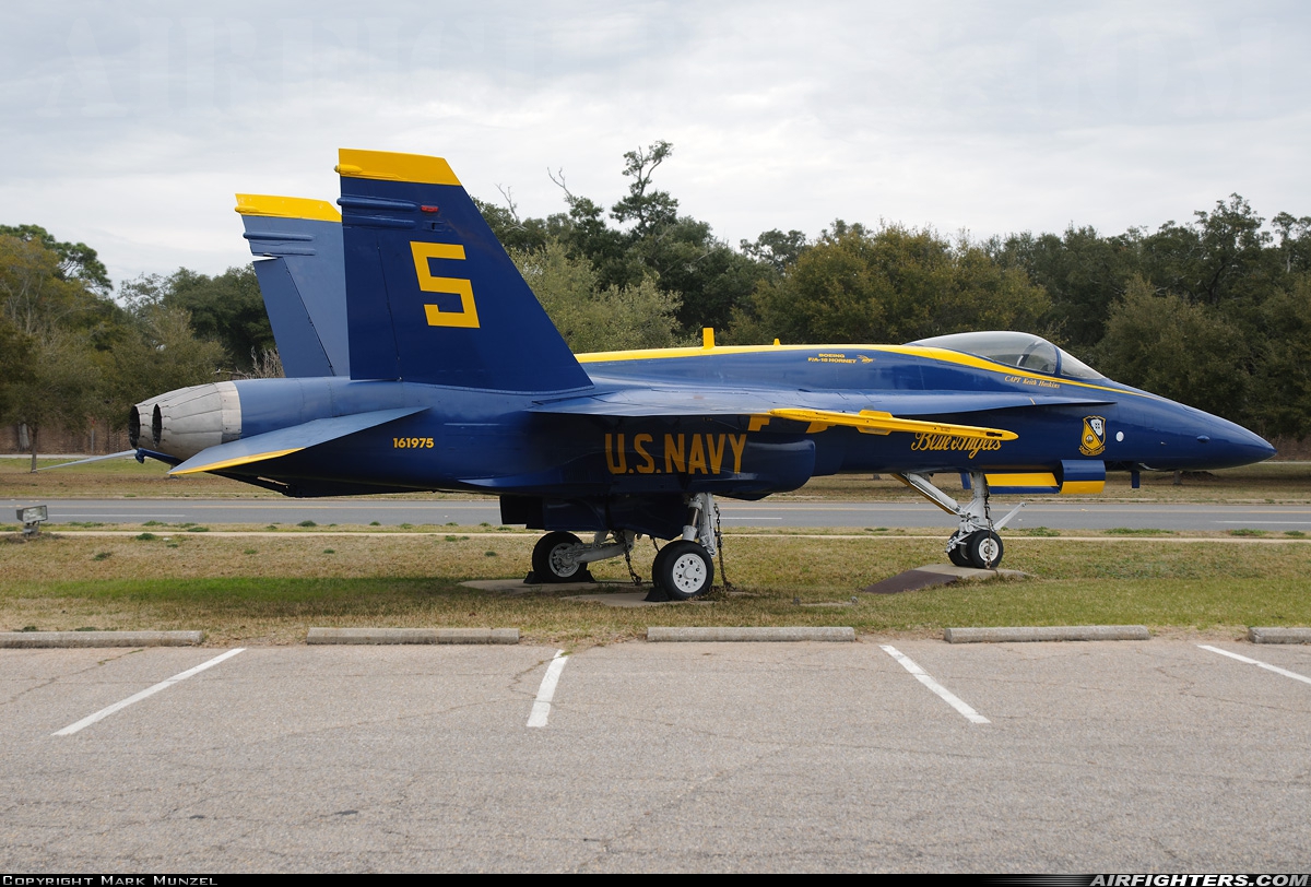 USA - Navy McDonnell Douglas F/A-18A Hornet 161975 at Pensacola - NAS / Forrest Sherman Field (NPA / KNPA), USA