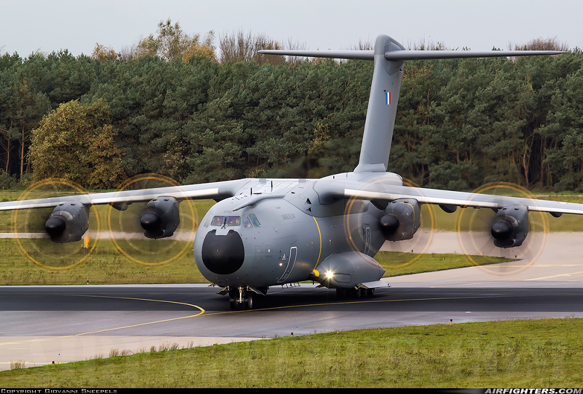 France - Air Force Airbus A400M-180 Atlas 0012 at Eindhoven (- Welschap) (EIN / EHEH), Netherlands