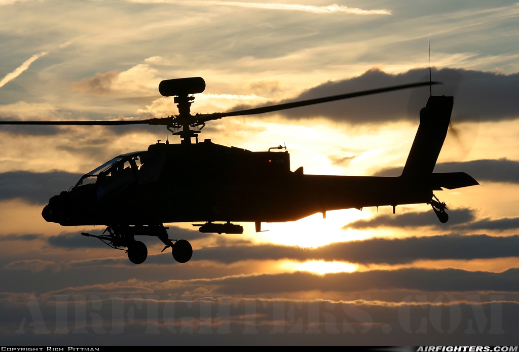 UK - Army Westland Apache AH1 (WAH-64D) ZJ190 at Off-Airport - Salisbury Plain, UK