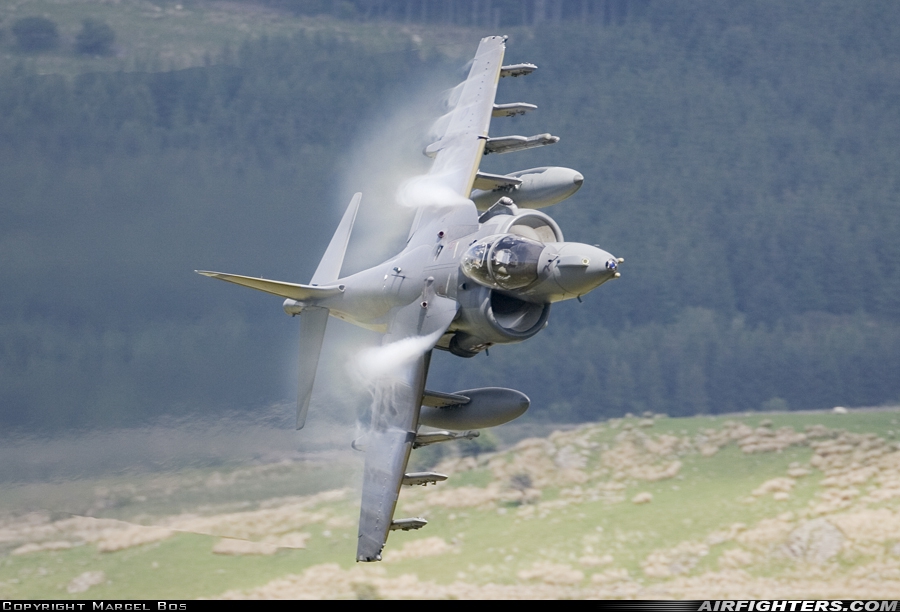 UK - Air Force British Aerospace Harrier GR.9 ZG503 at Off-Airport - Machynlleth Loop Area, UK