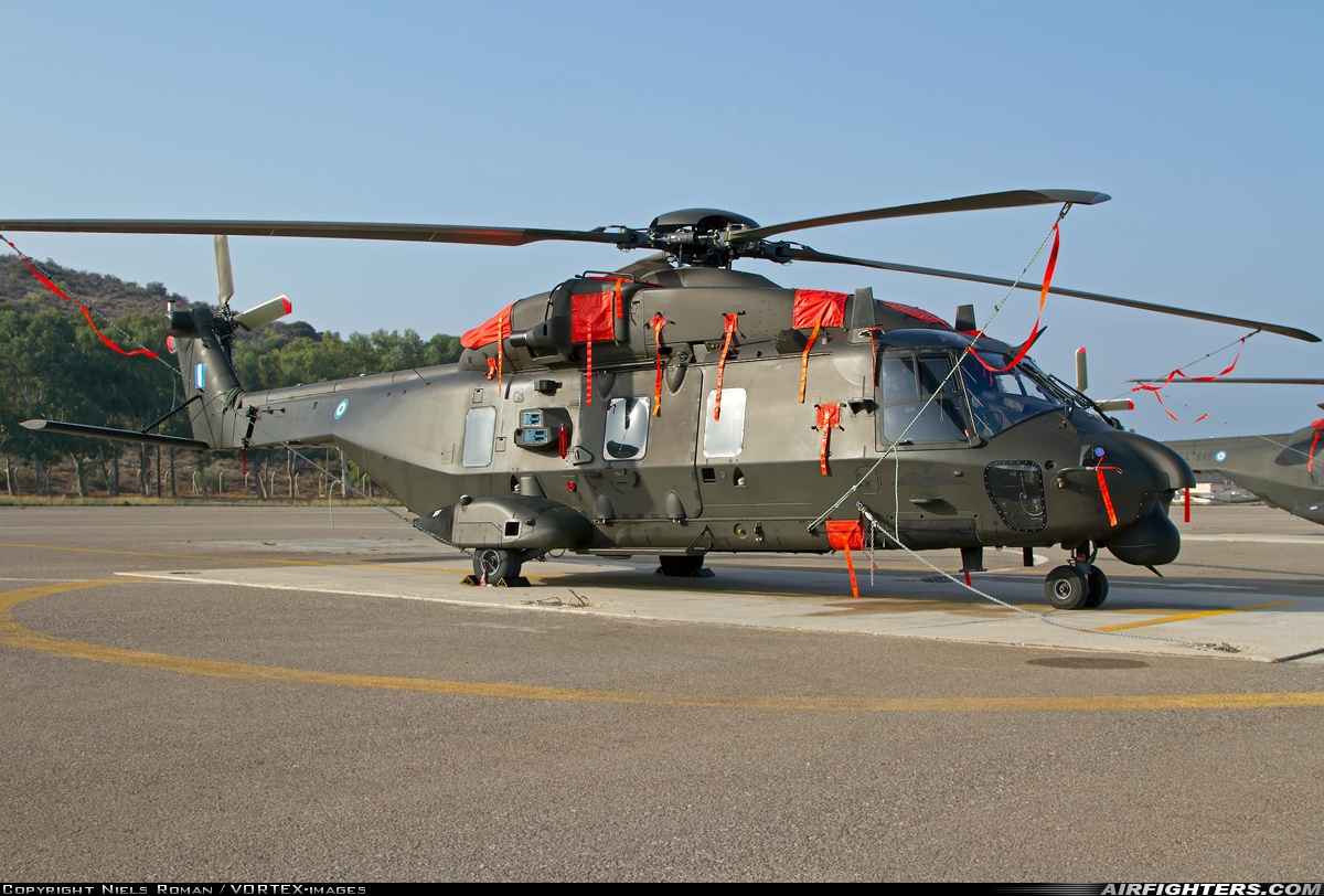 Greece - Army NHI NH-90TTH ES847 at Megara AB - Pahi (LGMG), Greece