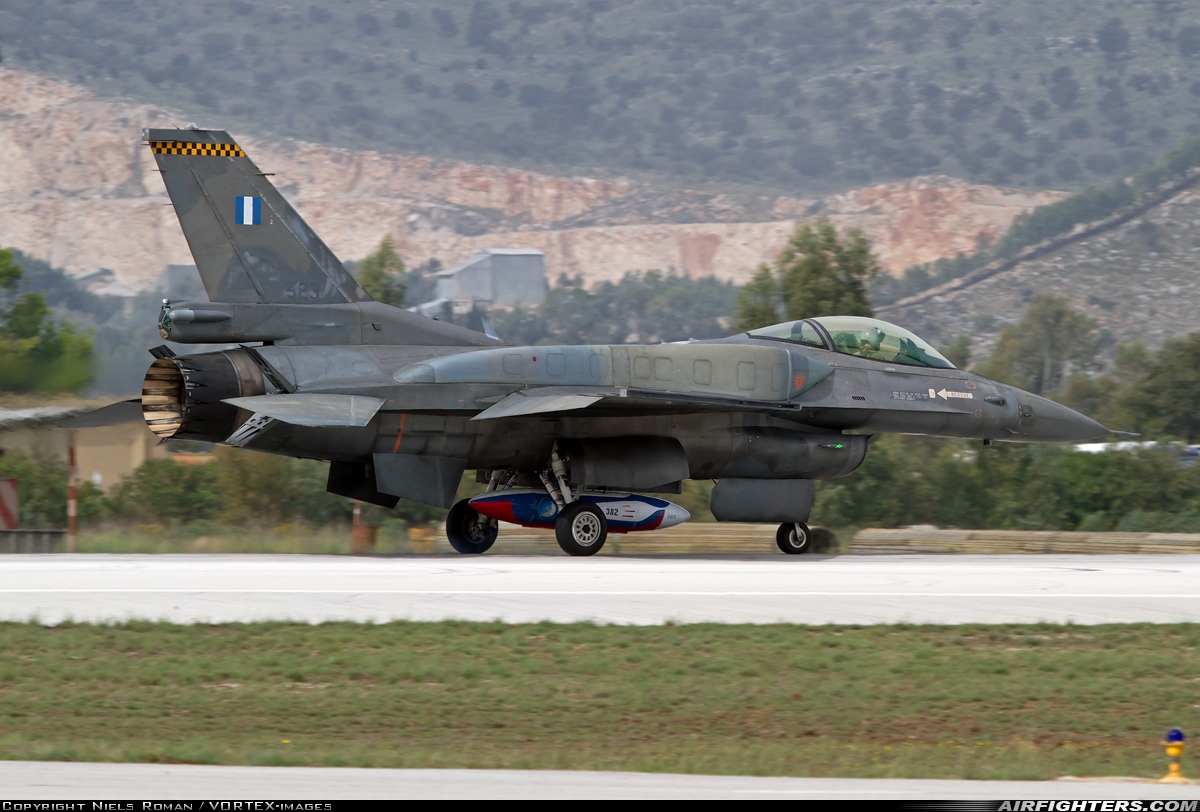 Greece - Air Force General Dynamics F-16C Fighting Falcon 523 at Araxos (GPA / LGRX), Greece
