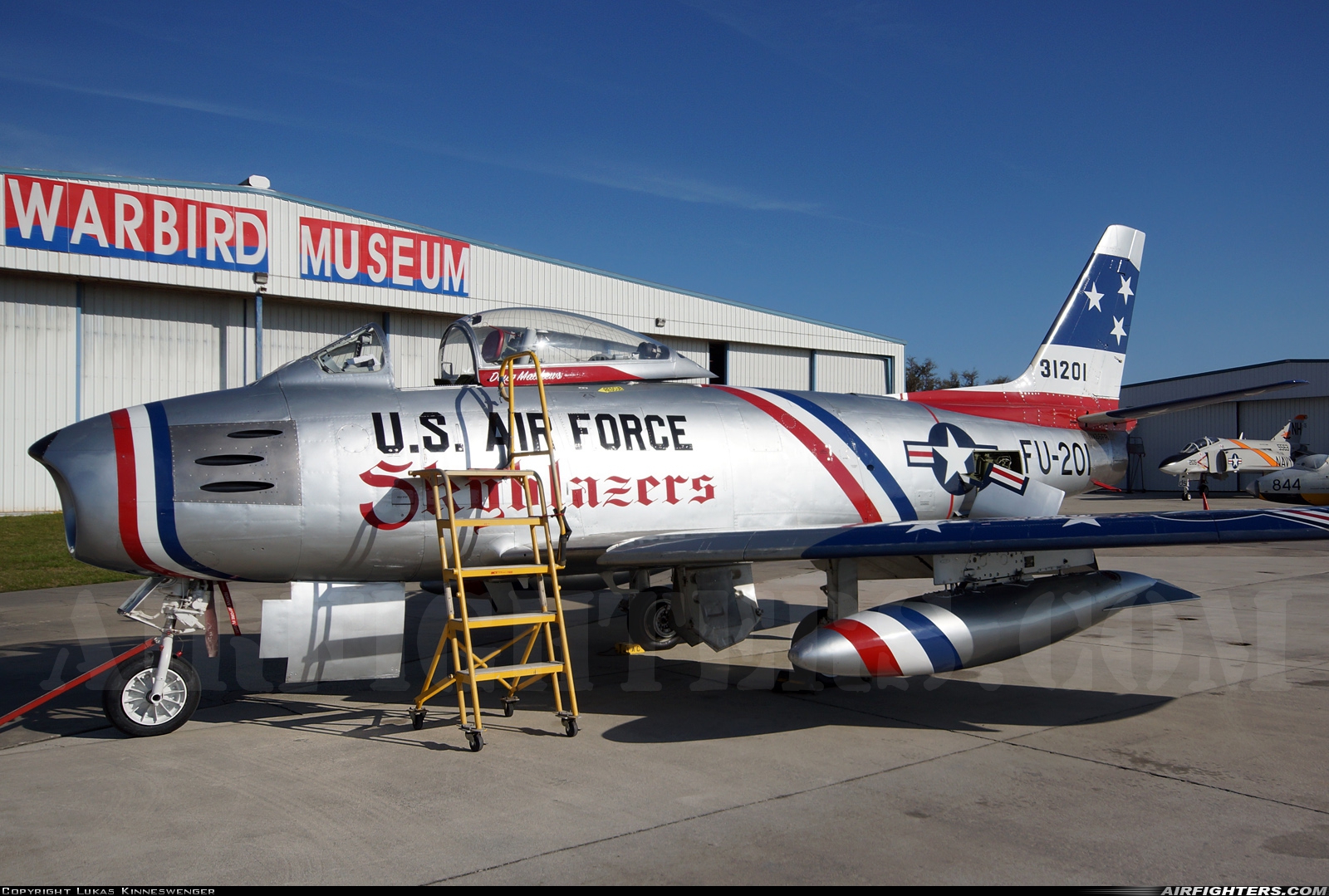 Private - Valiant Air Command North American F-86F Sabre NX86FR at Titusville (/ Cocoa Beach) - Space Coast Regional, USA