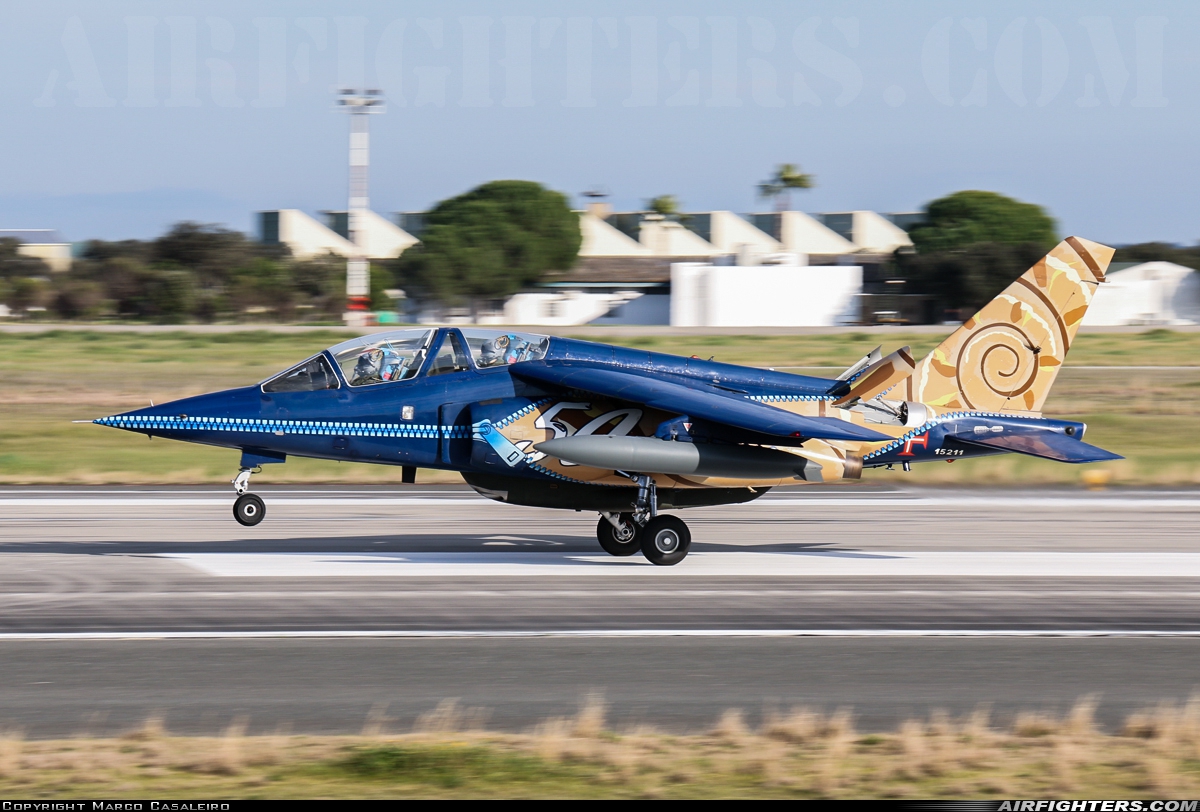 Portugal - Air Force Dassault/Dornier Alpha Jet A 15211 at Beja (BA11) (LPBJ), Portugal