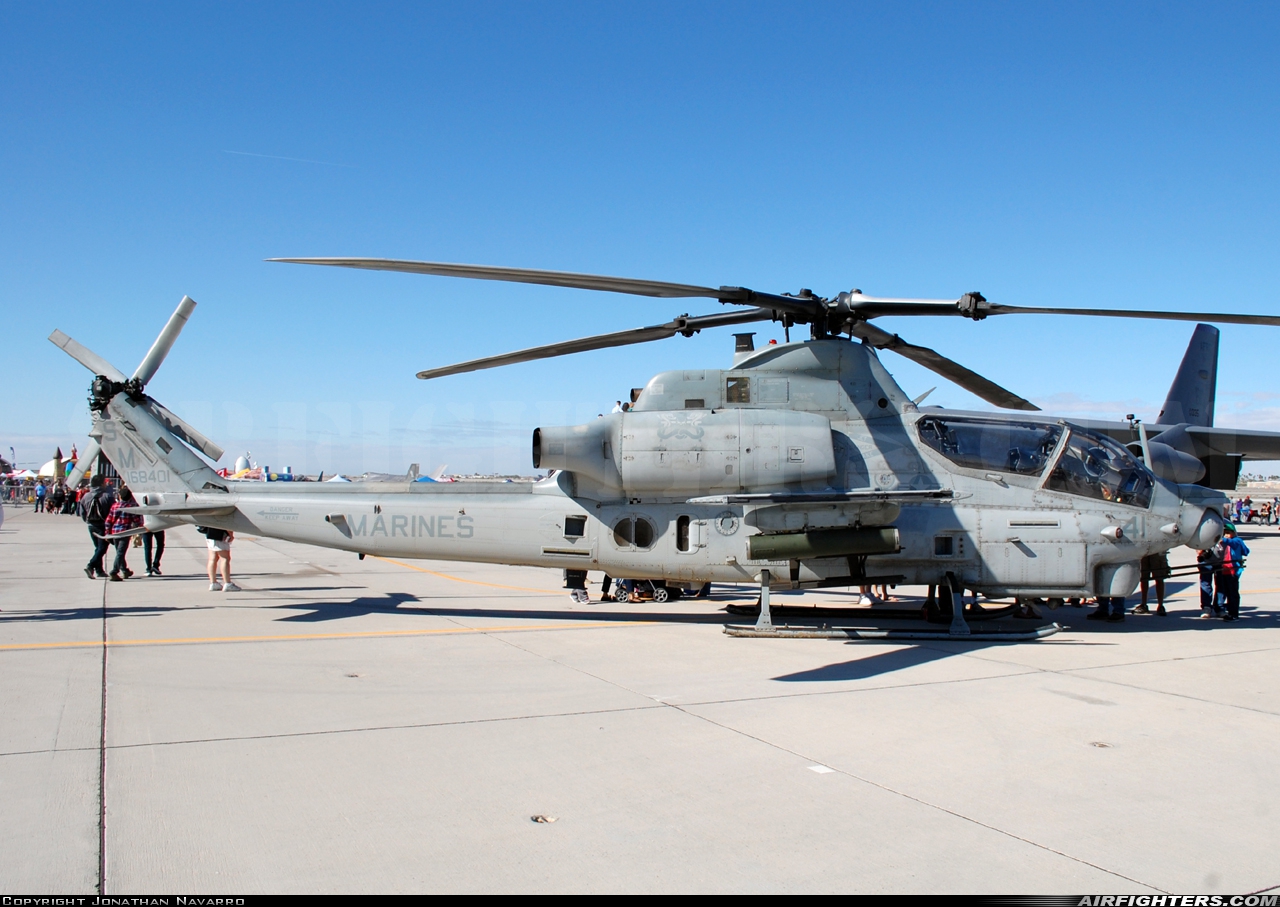 USA - Marines Bell AH-1Z Viper 168401 at Yuma - MCAS / Int. (NYL / KNYL), USA