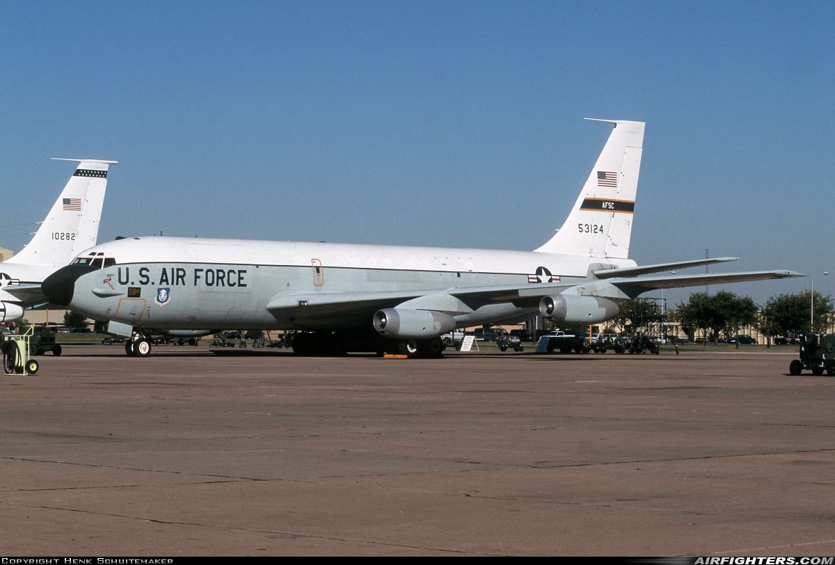 USA - Air Force Boeing NKC-135A Stratotanker (717-100) 55-3124 at Wichita Falls - Municipal / Sheppard AFB (SPS / KSPS), USA