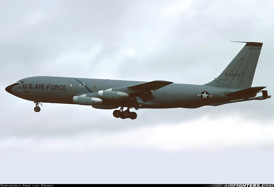 USA - Air Force Boeing KC-135A Stratotanker (717-100) 56-3623 at Mildenhall (MHZ / GXH / EGUN), UK