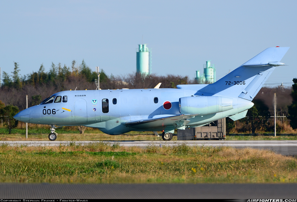 Japan - Air Force Hawker Siddeley U-125A (HS-125-800) 72-3006 at Hyakuri (RJAH), Japan