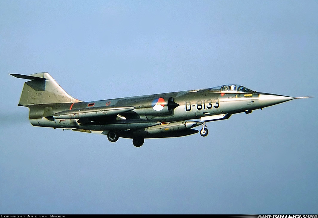 Netherlands - Air Force Lockheed RF-104G Starfighter D-8133 at Uden - Volkel (UDE / EHVK), Netherlands