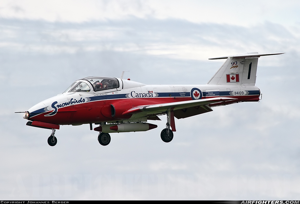 Canada - Air Force Canadair CT-114 Tutor (CL-41A) 114109 at Bromont - Roland-Désourdy (ZBM / CZBM), Canada