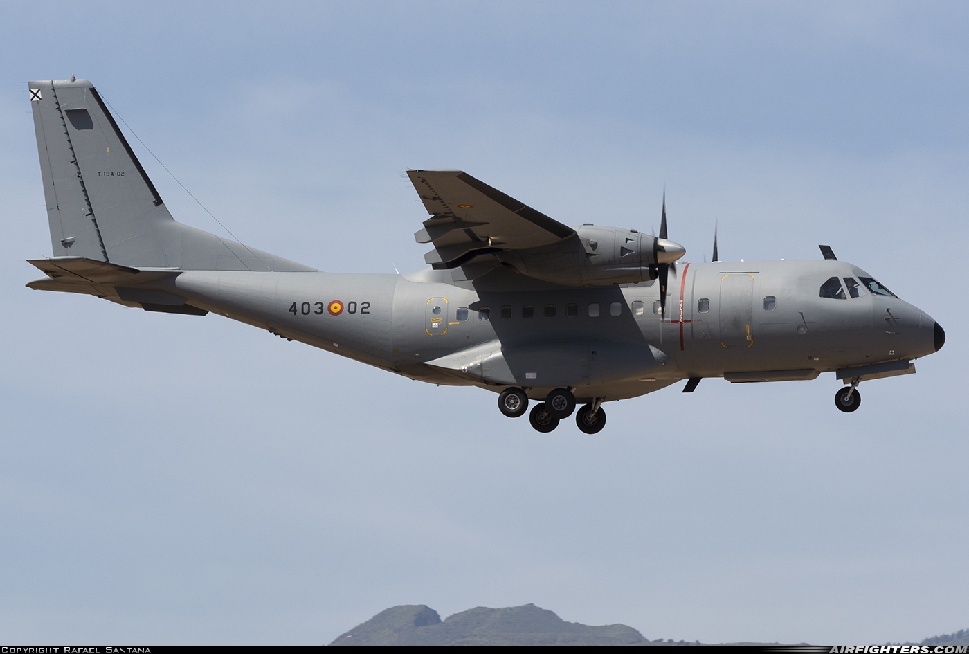 Spain - Air Force CASA CN235M-10 T.19A-02 at Gran Canaria (- Las Palmas / Gando) (LPA / GCLP), Spain