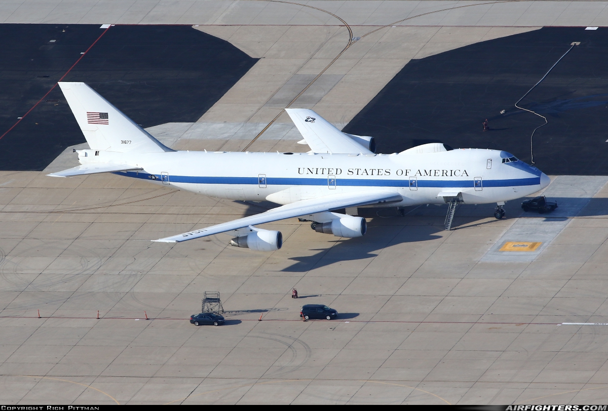 USA - Air Force Boeing E-4B (747-200B) 73-1677 at Tucson - Davis-Monthan AFB (DMA / KDMA), USA