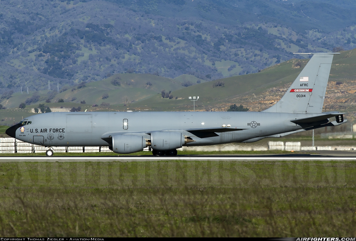 USA - Air Force Boeing KC-135R Stratotanker (717-100) 60-0314 at Fairfield - Travis AFB (SUU / KSUU), USA