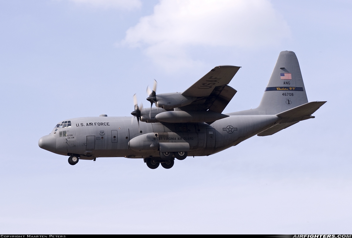 USA - Air Force Lockheed C-130H Hercules (L-382) 94-6708 at Ramstein (- Landstuhl) (RMS / ETAR), Germany