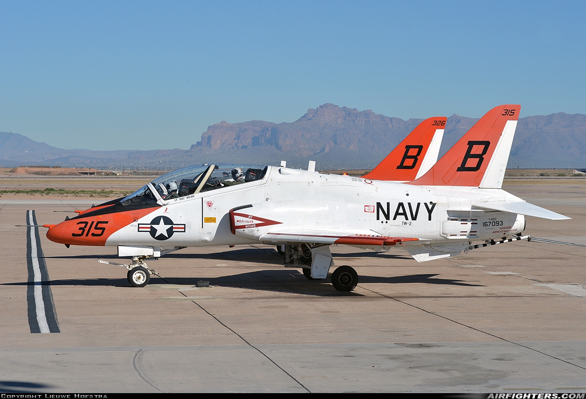 USA - Navy McDonnell Douglas T-45C Goshawk 167093 at Phoenix (Chandler) - Williams Gateway (AFB) (CHD / IWA / KIWA), USA