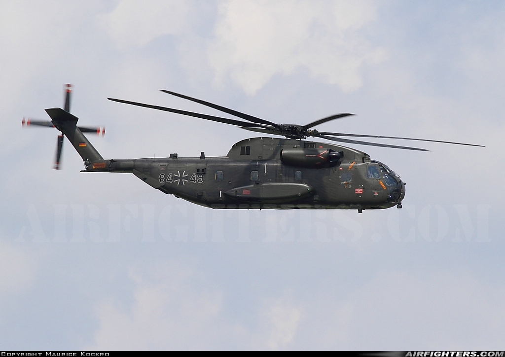 Germany - Air Force Sikorsky CH-53GA (S-65) 84+49 at Berlin - Schonefeld (SXF / EDDB), Germany