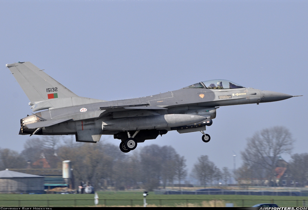 Portugal - Air Force General Dynamics F-16AM Fighting Falcon 15132 at Leeuwarden (LWR / EHLW), Netherlands