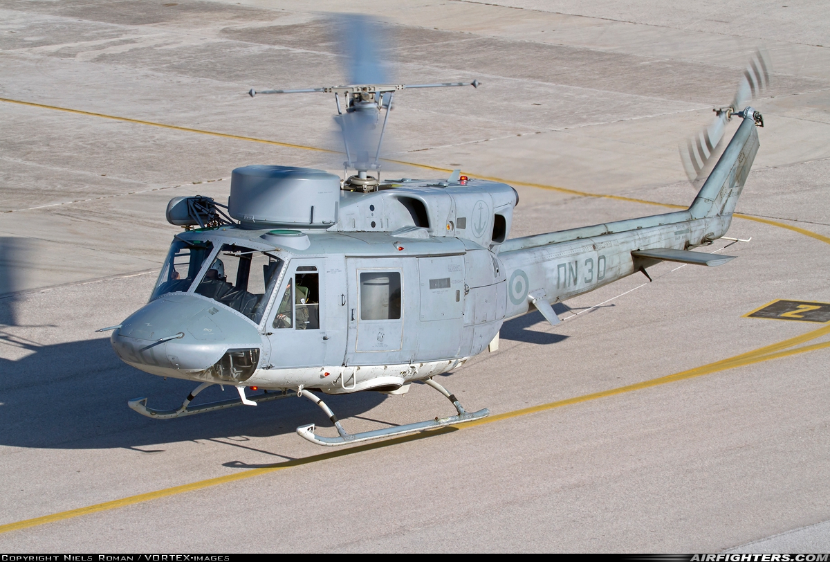 Greece - Navy Agusta-Bell AB-212ASW PN30 at Kotroni (KRN / LGKN), Greece