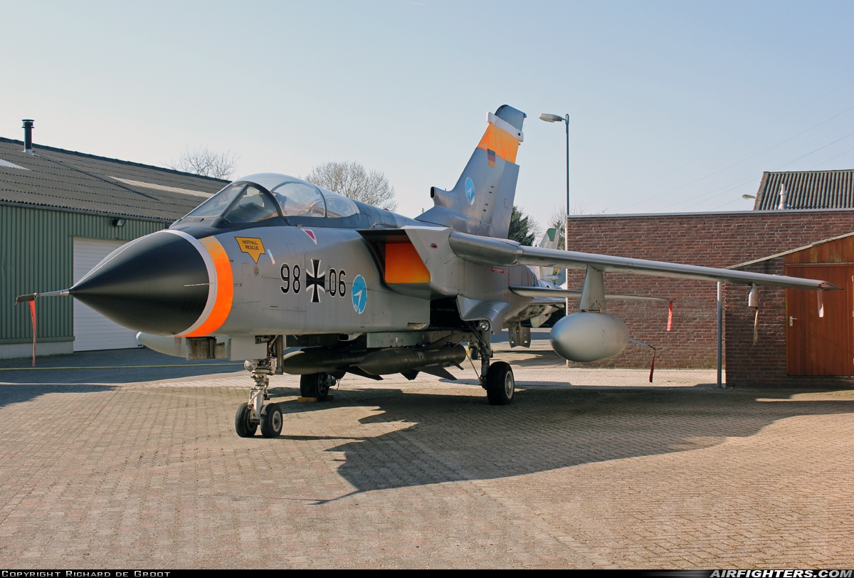 Germany - Air Force Panavia Tornado IDS 98+06 at Off-Airport - Baarlo, Netherlands