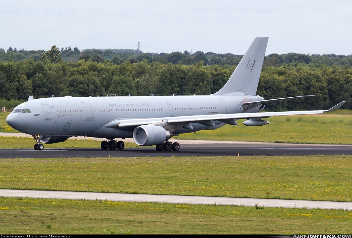 Australia - Air Force Airbus KC-30A (A330-203MRTT) A39-002 at Eindhoven (- Welschap) (EIN / EHEH), Netherlands