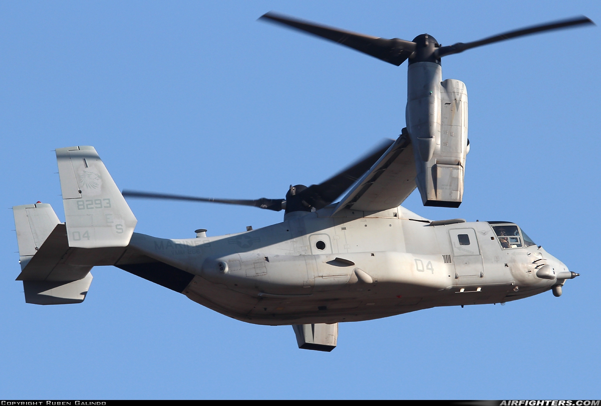 USA - Marines Bell / Boeing MV-22B Osprey 168293 at Madrid - Torrejon (TOJ / LETO), Spain