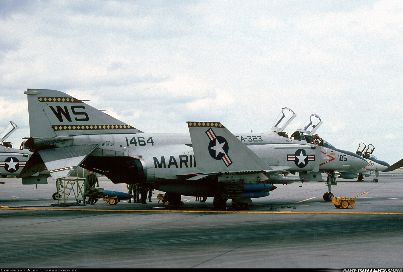 USA - Marines McDonnell Douglas F-4N Phantom II 151464 at Lemoore - NAS / Reeves Field (NLC), USA