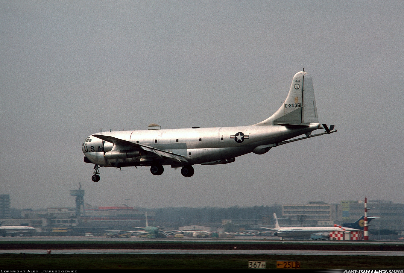 USA - Air Force Boeing KC-97L Stratofreighter (367-76-66) 53-0361 at Frankfurt - Main (Rhein-Main AB) (FRA / FRF / EDDF), Germany