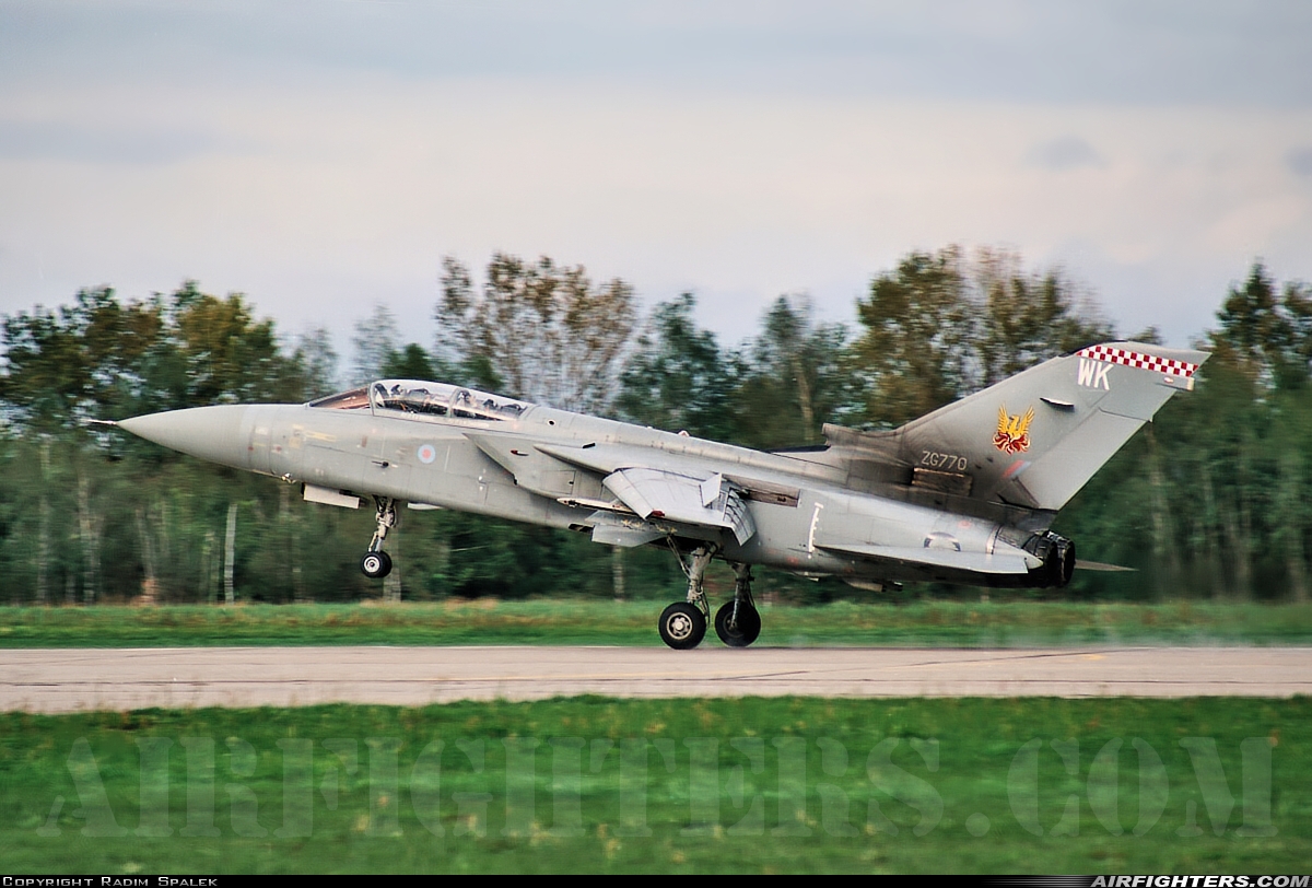 UK - Air Force Panavia Tornado F3 ZG770 at Hradec Kralove (LKHK), Czech Republic