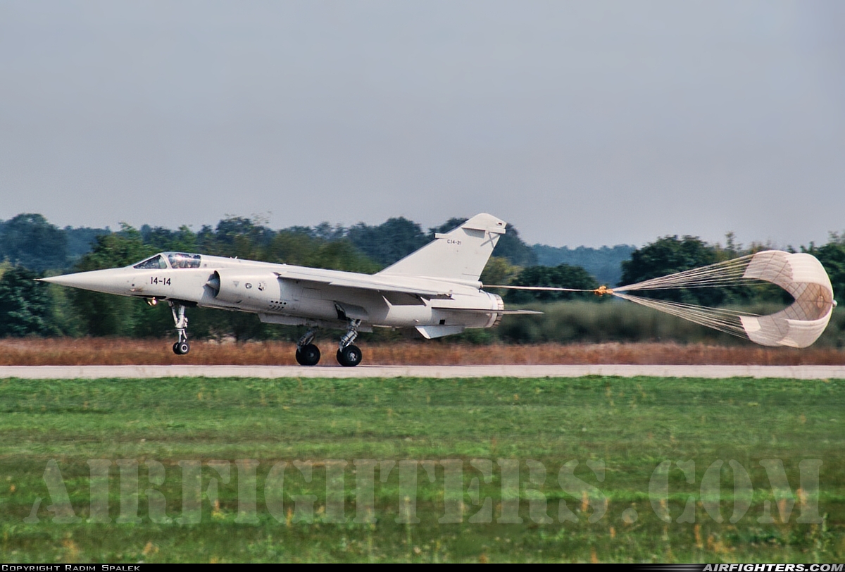 Spain - Air Force Dassault Mirage F1M C.14-21 at Hradec Kralove (LKHK), Czech Republic