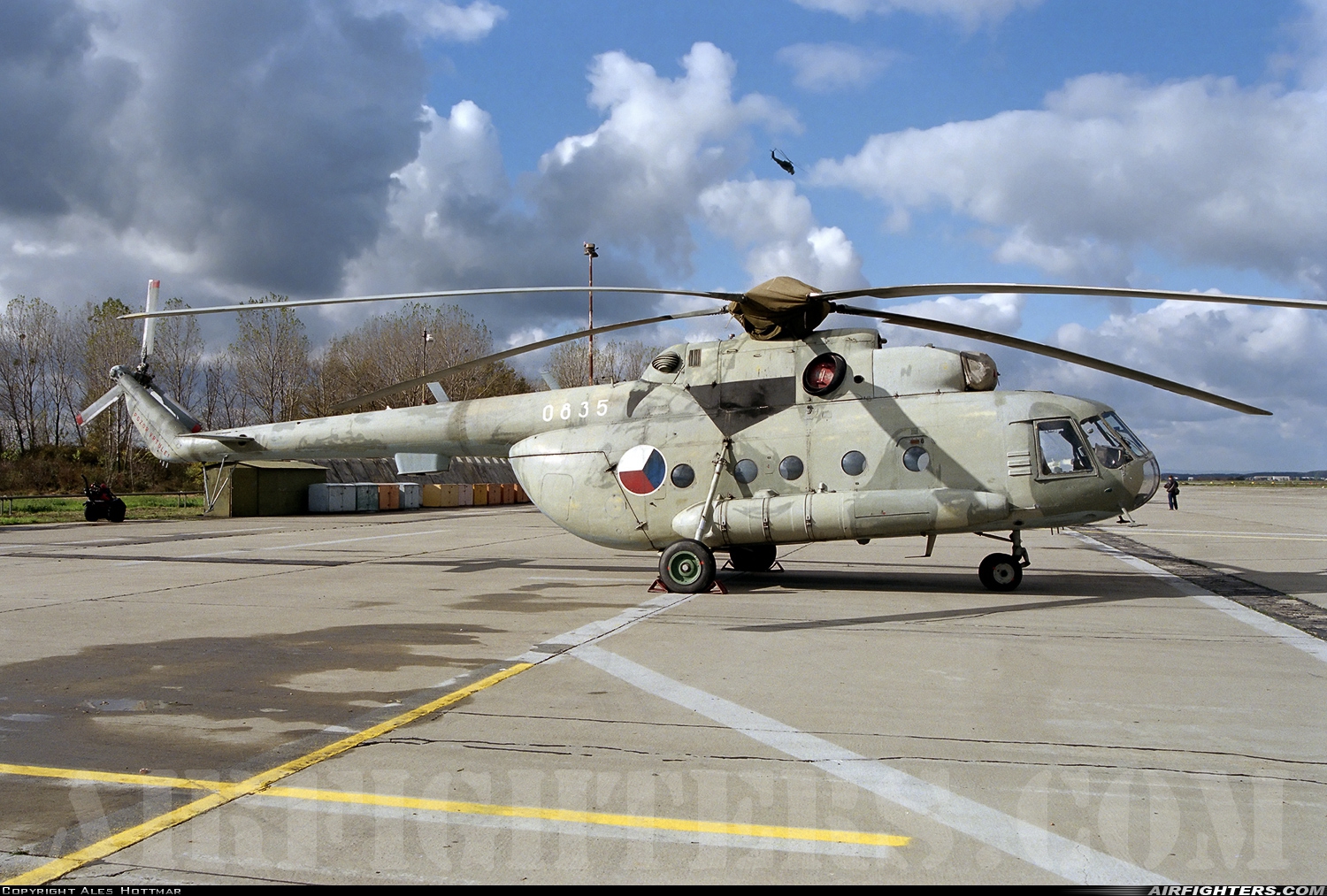 Czech Republic - Air Force Mil Mi-17 0835 at Prerov (PRV / LKPO), Czech Republic