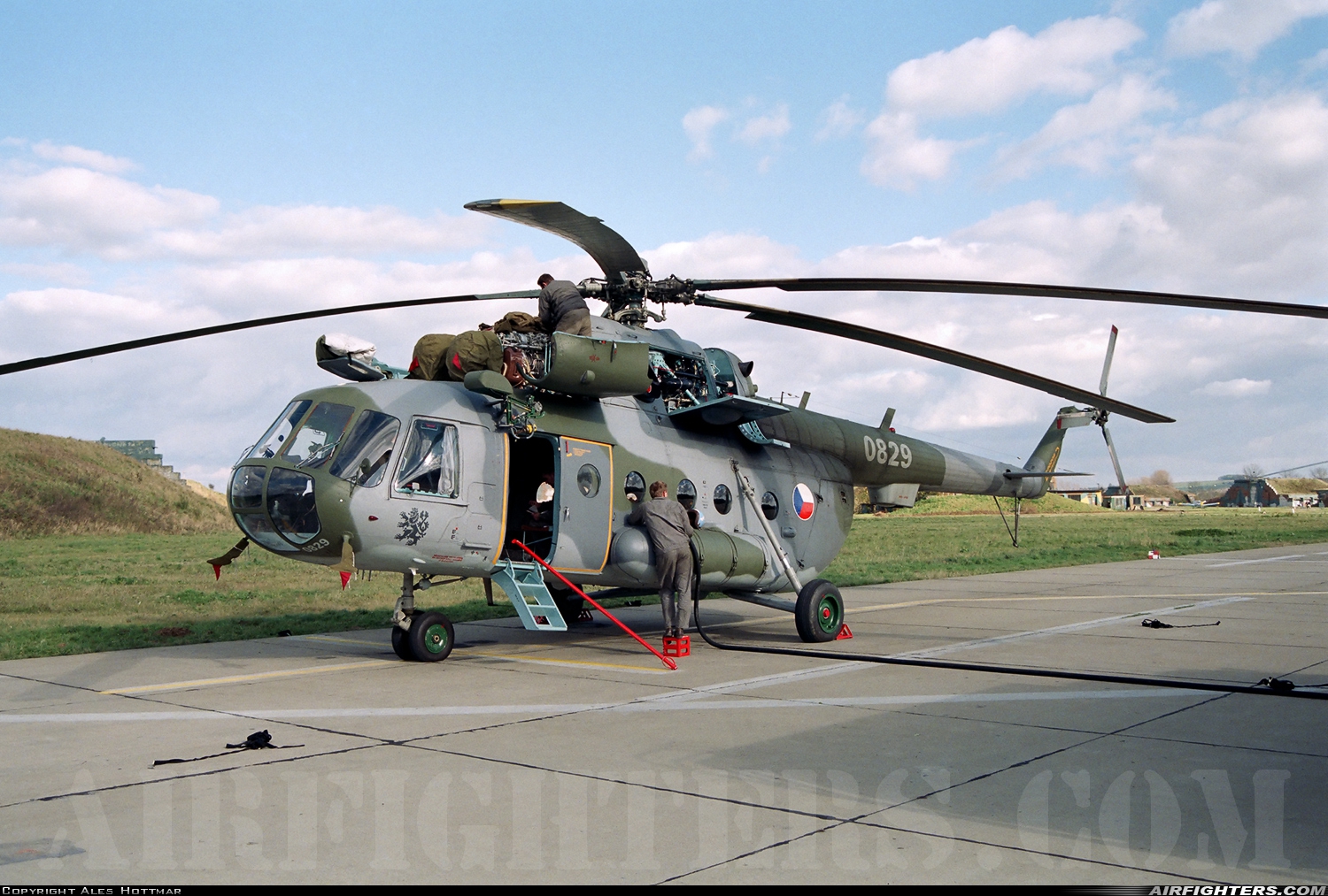 Czech Republic - Air Force Mil Mi-17 0829 at Prerov (PRV / LKPO), Czech Republic