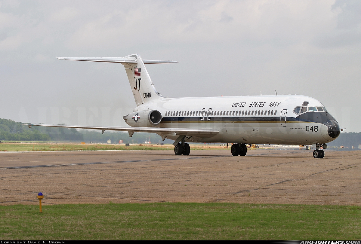 USA - Navy McDonnell Douglas C-9B Skytrain II (DC-9-32CF) 160048 at Alexandria - International (England AFB) (AEX / KAEX), USA