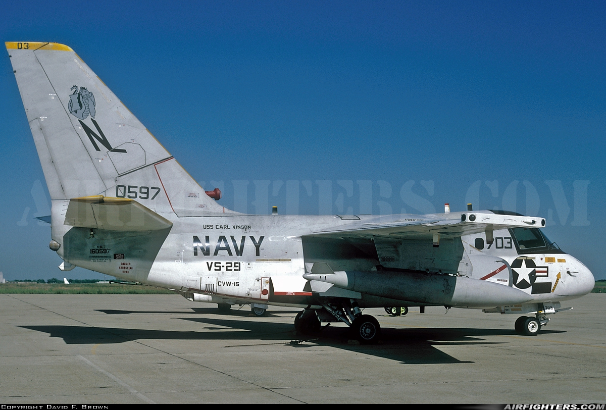 USA - Navy Lockheed S-3A Viking 160597 at Camp Springs - Andrews AFB (Washington NAF) (ADW / NSF / KADW), USA