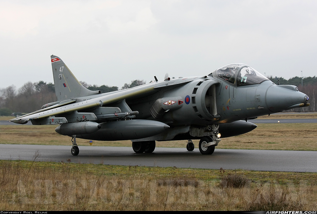 UK - Air Force British Aerospace Harrier GR.9 ZD435 at Utrecht - Soesterberg (UTC / EHSB), Netherlands