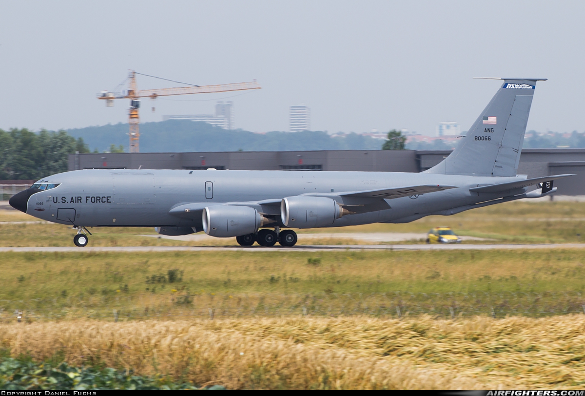 USA - Air Force Boeing KC-135R Stratotanker (717-148) 58-0066 at Stuttgart (- Echterdingen) (STR / EDDS), Germany
