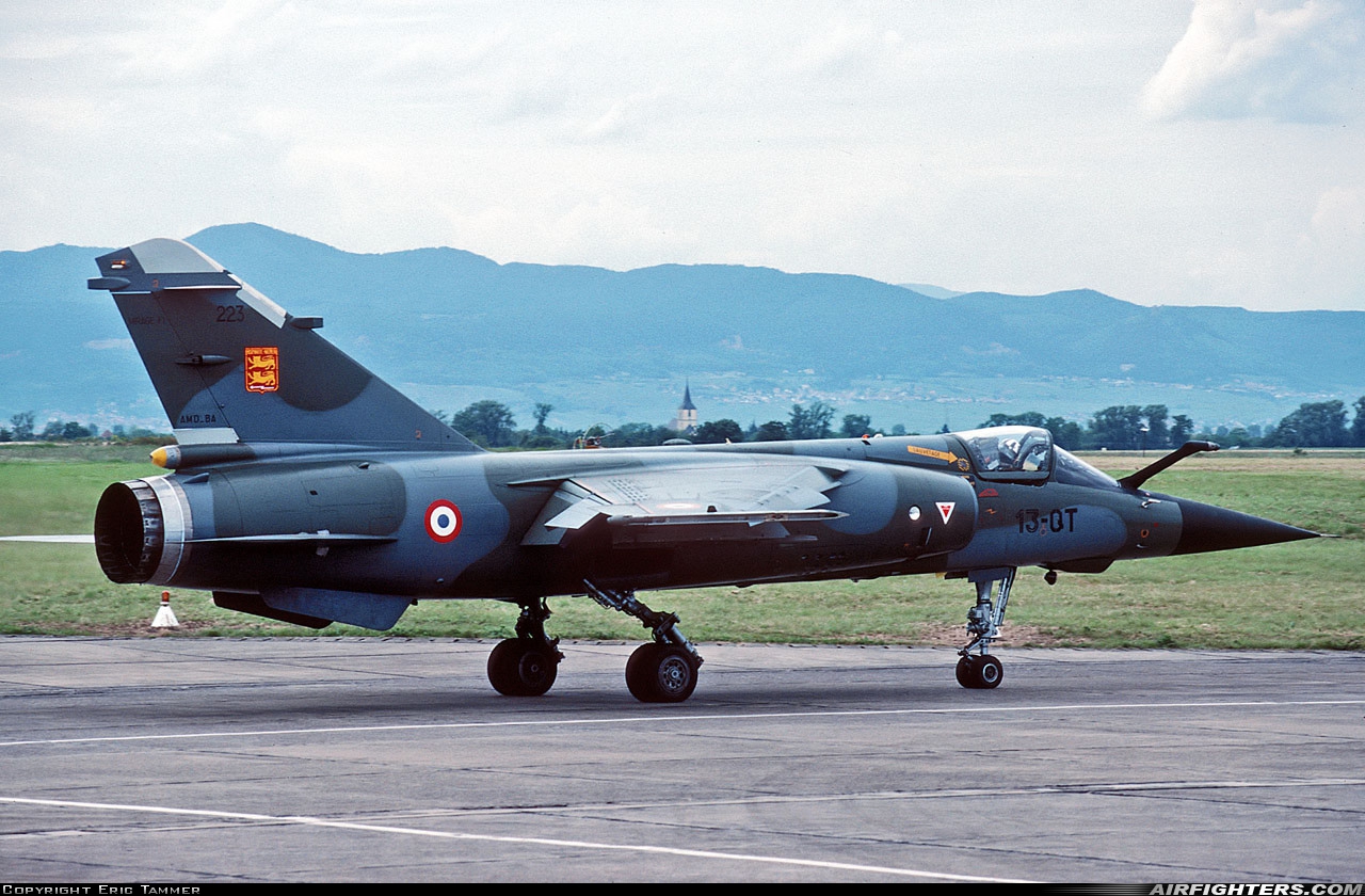 France - Air Force Dassault Mirage F1CT 223 at Colmar - Meyenheim (LFSC), France