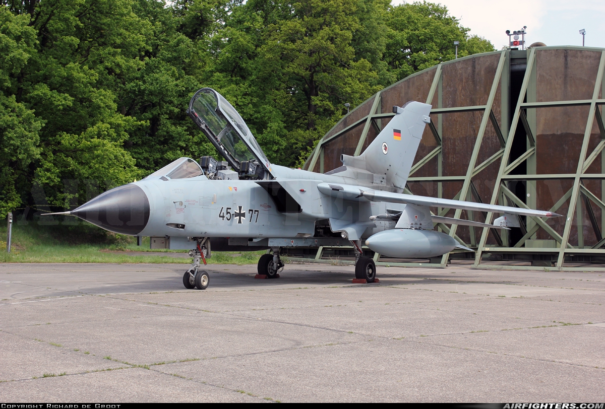 Germany - Air Force Panavia Tornado IDS(T) 45+77 at Weeze (NRN / EDLV), Germany