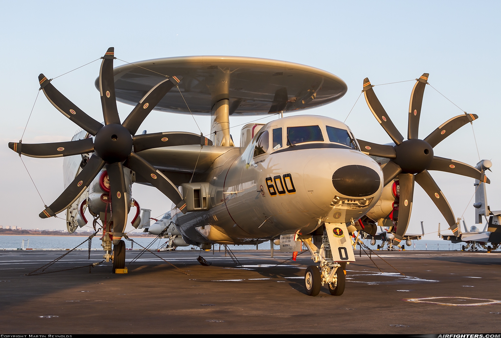 USA - Navy Grumman E-2D Advanced Hawkeye 168592 at Off-Airport - Portsmouth, UK
