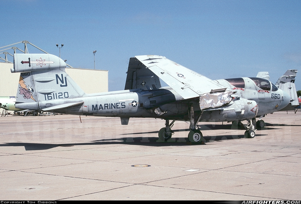 USA - Marines Grumman EA-6B Prowler (G-128) 161120 at San Diego - North Island NAS / Halsey Field (NZY / KNZY), USA