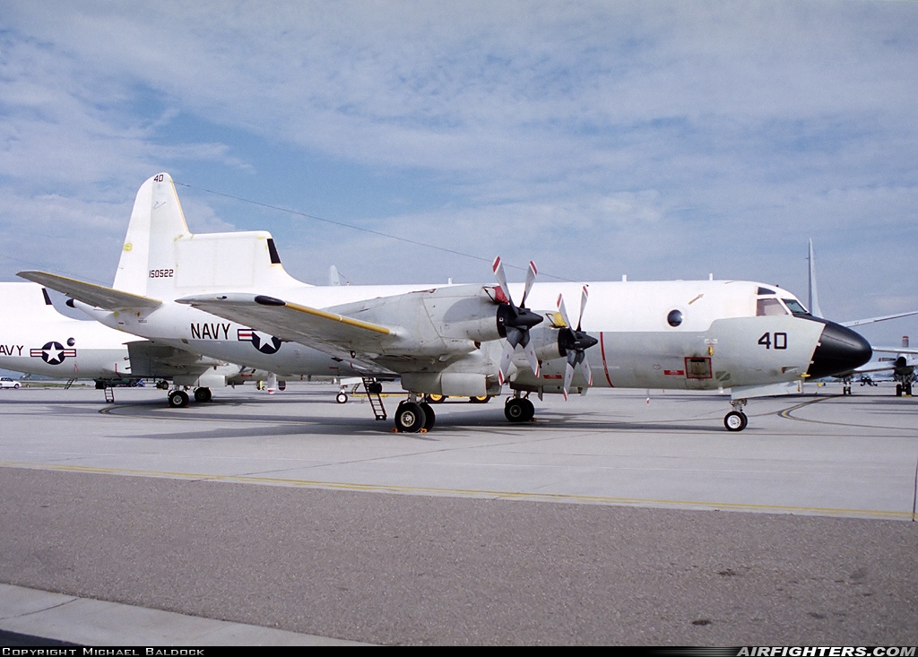 USA - Navy Lockheed RP-3A Orion 150522 at Point Mugu - NAS / Naval Bases Ventura County (NTD / KNTD), USA