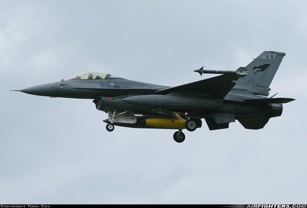 Italy - Air Force General Dynamics F-16A/ADF Fighting Falcon MM7238 at Kleine Brogel (EBBL), Belgium