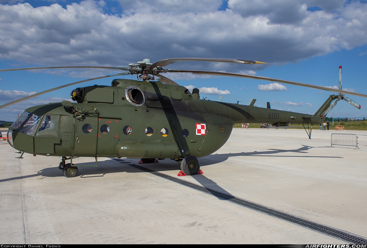 Poland - Army Mil Mi-8MT 6101 at Phalsbourg - Bourscheid (LFQP), France