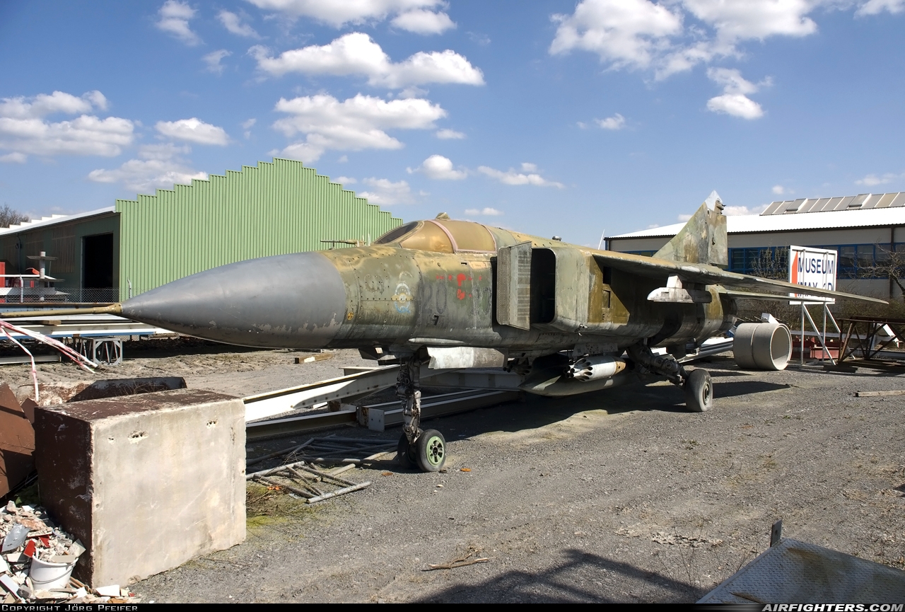 East Germany - Air Force Mikoyan-Gurevich MiG-23ML 550 at Off-Airport - Sinsheim, Germany