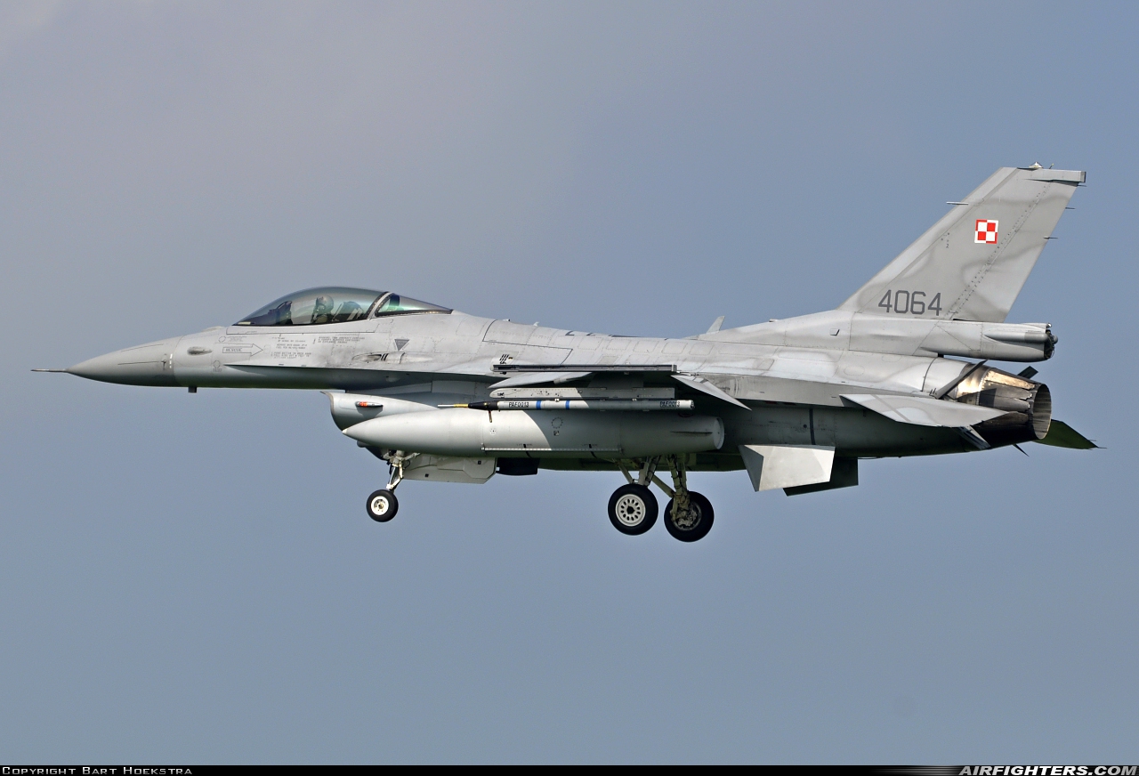 Poland - Air Force General Dynamics F-16C Fighting Falcon 4064 at Leeuwarden (LWR / EHLW), Netherlands