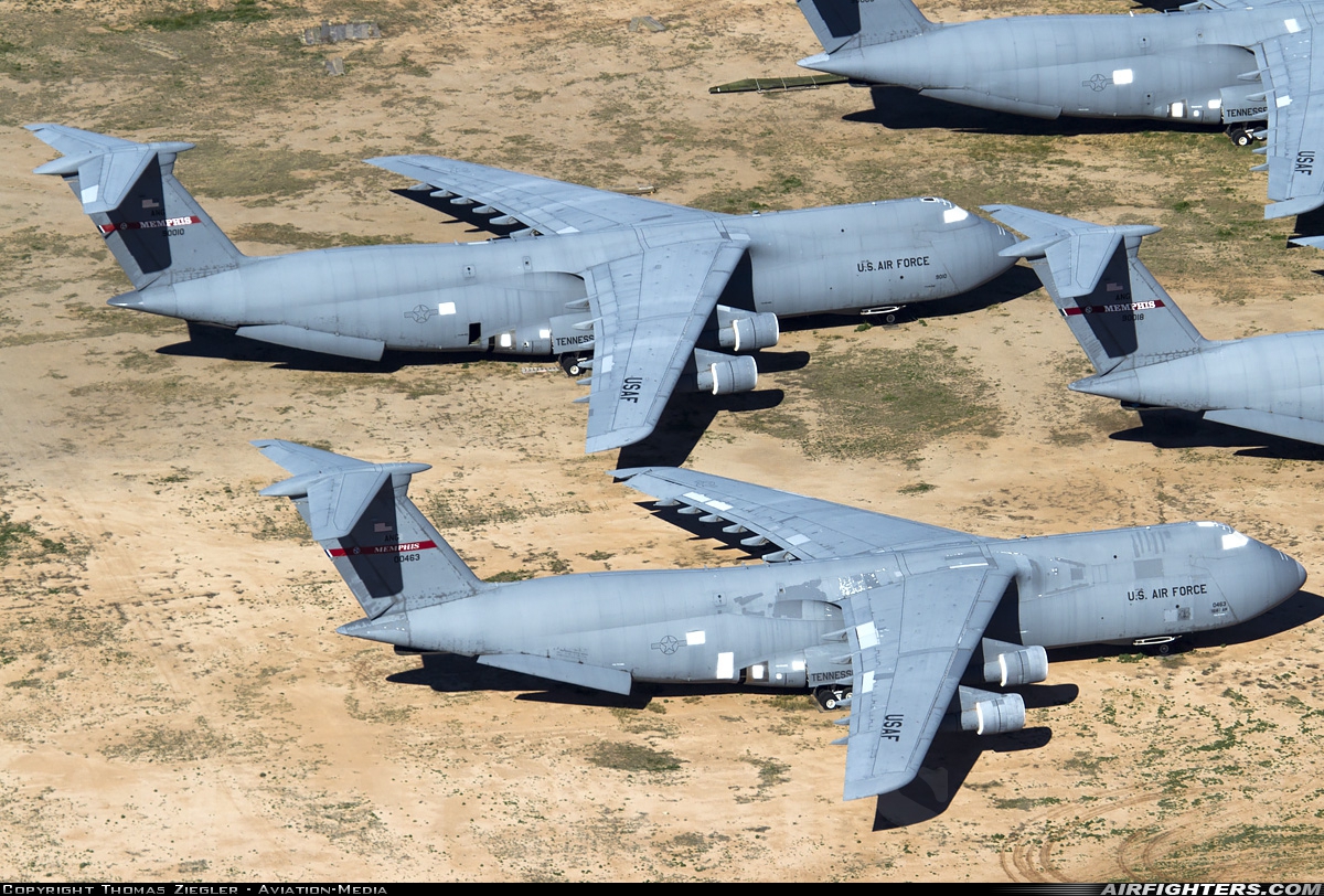 USA - Air Force Lockheed C-5A Galaxy (L-500) 70-0463 at Tucson - Davis-Monthan AFB (DMA / KDMA), USA