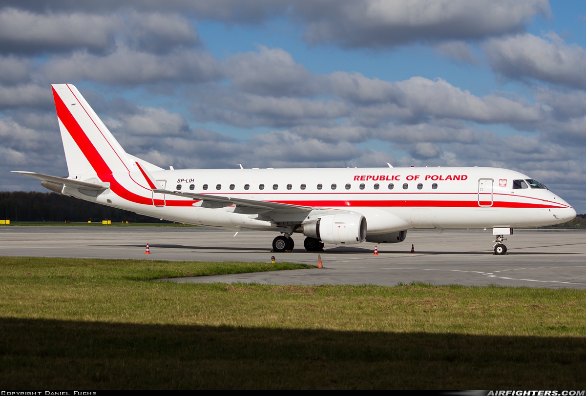 Poland - Government Embraer ERJ-170-200LR SP-LIH at Wroclaw - Nicolaus Copernicus (Strachowice) (WRO / EPWR), Poland