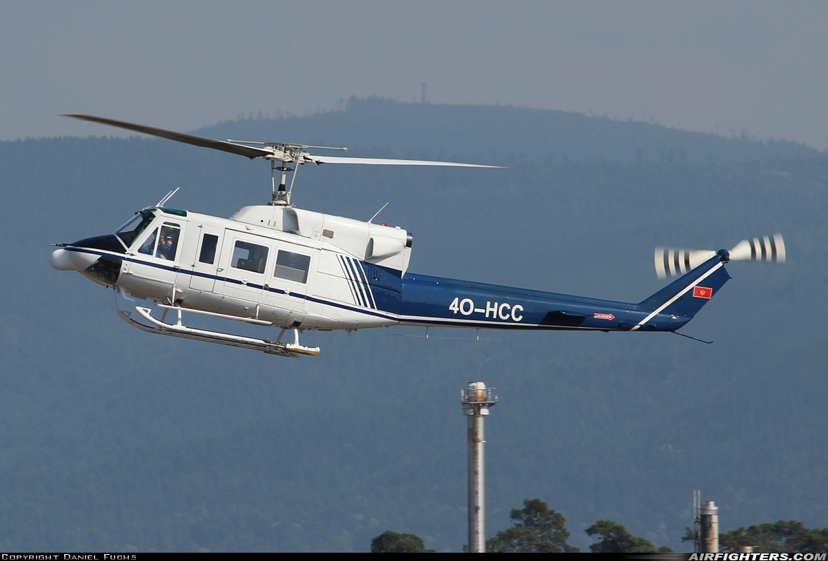 Montenegro - Police Agusta-Bell AB-212 4O-HCC at Karlsruhe - Baden-Baden (Sollingen) (FKB / EDSB), Germany